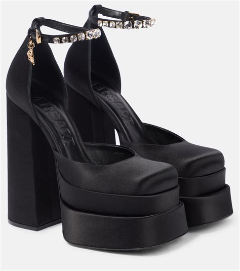 Versace platform heels women